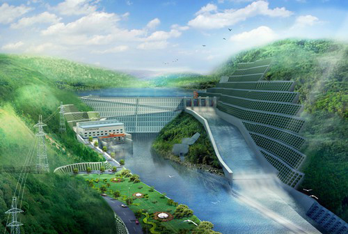 榆中老挝南塔河1号水电站项目